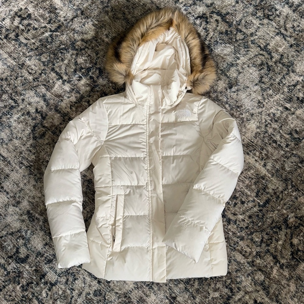 The North Face women’s coat faux fur